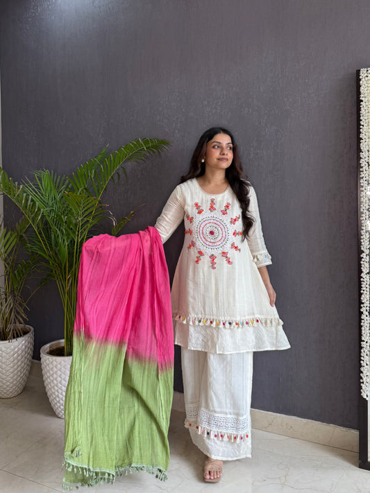 Pure cotton designer kurta set