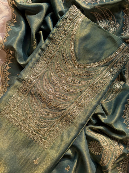 Luxurious Tissue silk suit