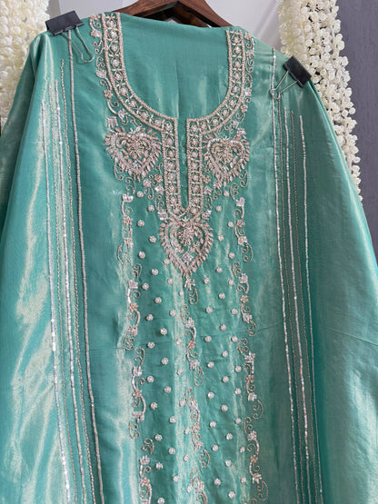 Luxurious hearts handwork suit