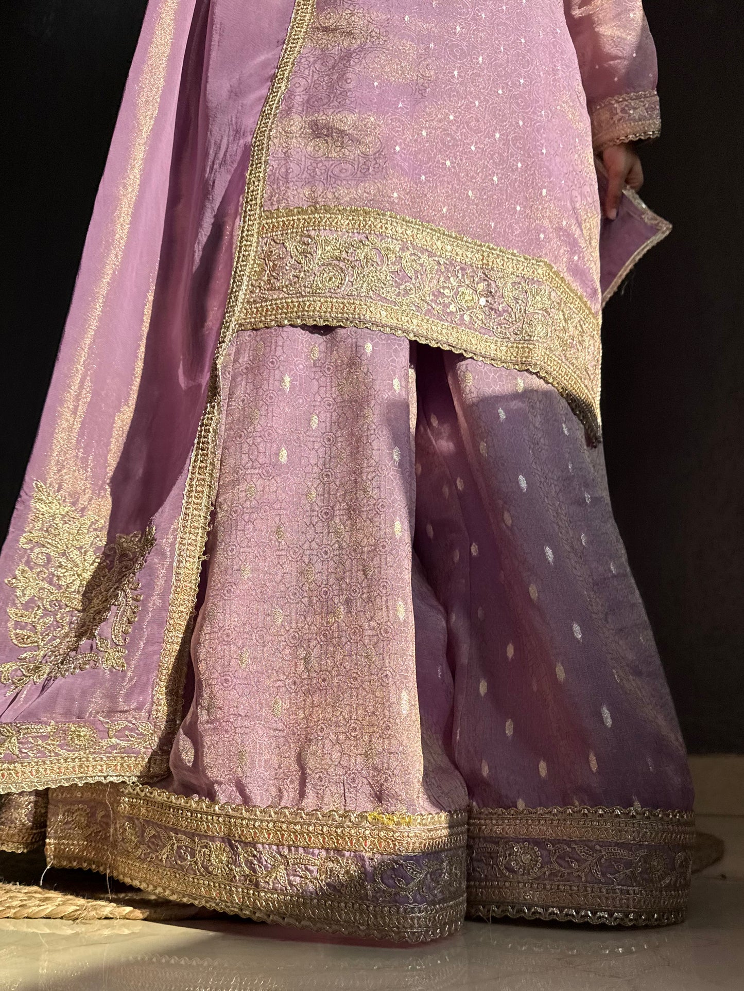Luxurious Benarsi sharara set