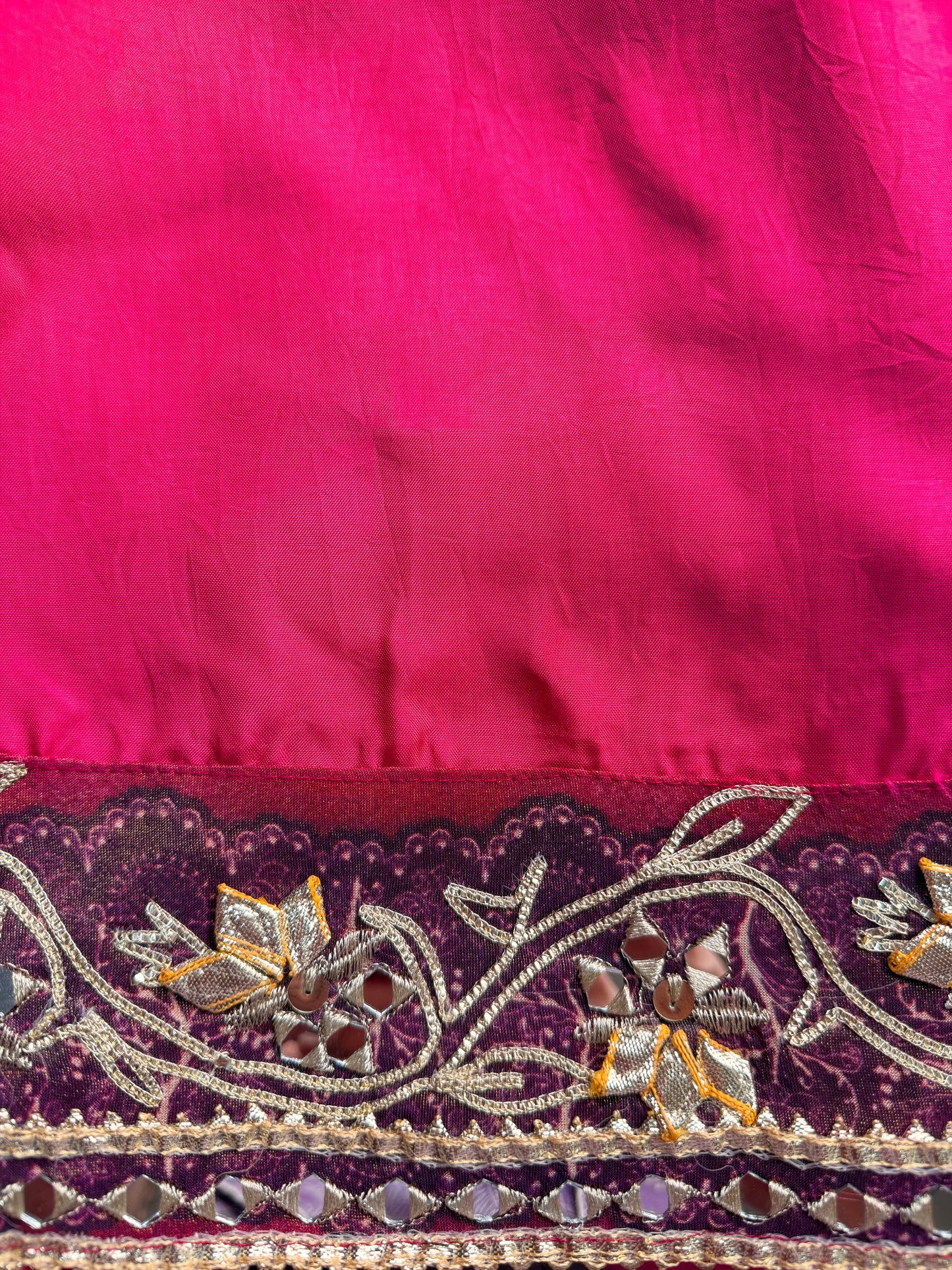 Luxurious Bhandej ombré gotapatti suits