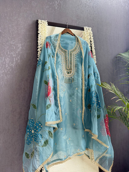 Premium handpainted handwork suit
