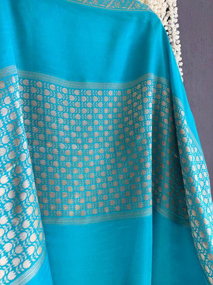 Brocade Benarsi silk suit