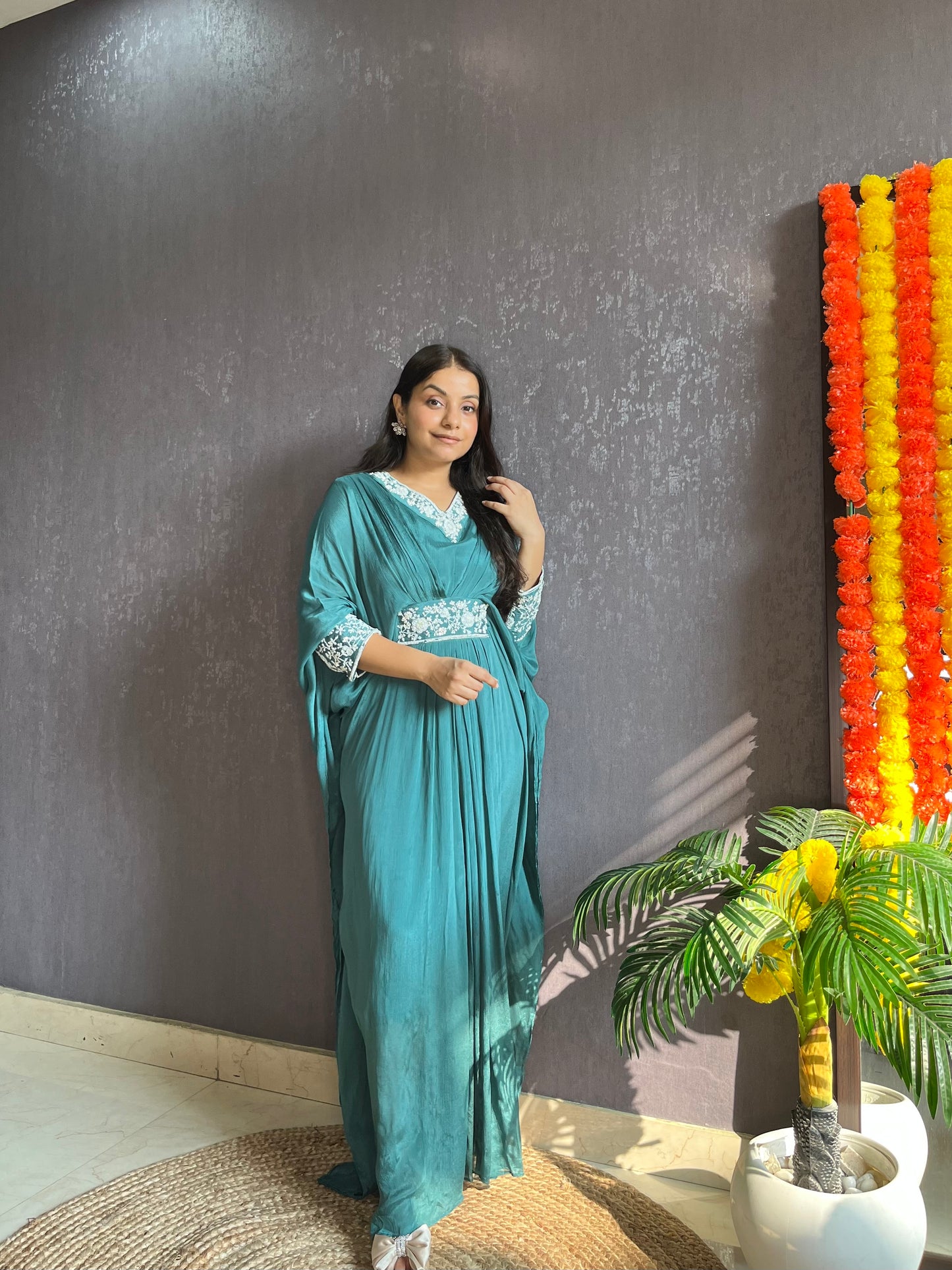 Luxurious kaftan dress