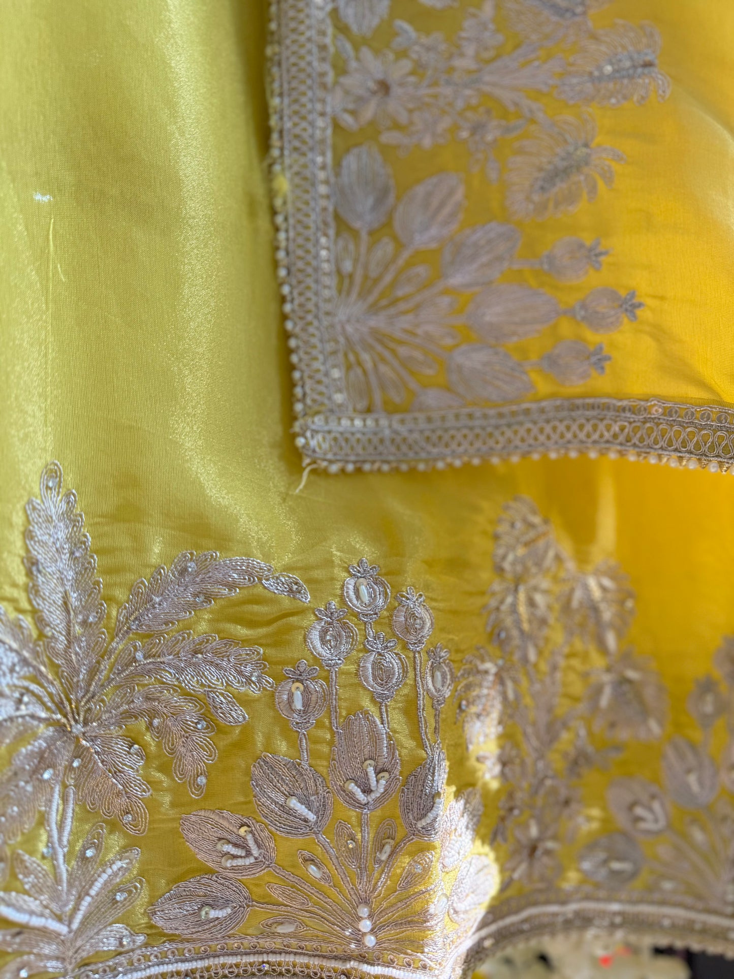 Luxurious Aari work handwork suit