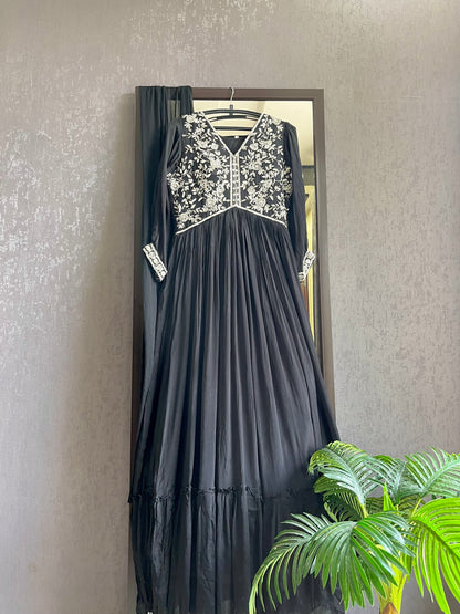 Handwork Anarkali suit
