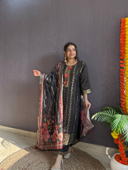 Benarsi silk suit sets