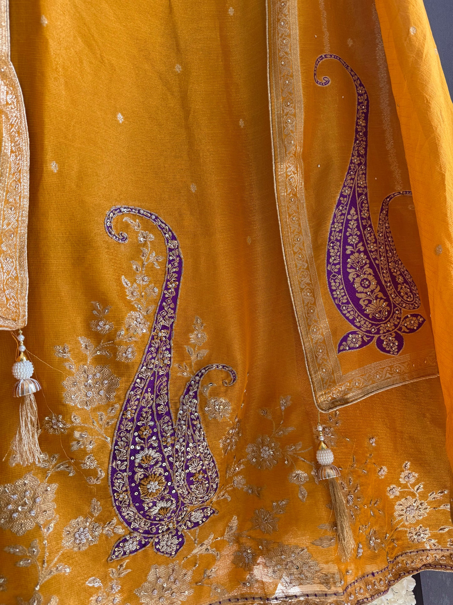 Benarsi zardozi suit