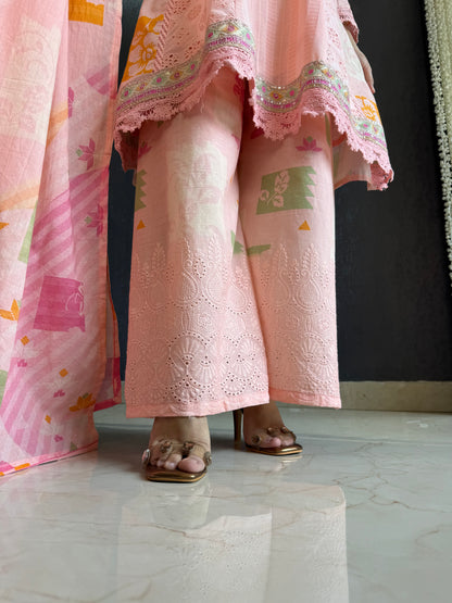 Pure cotton designer kurta set
