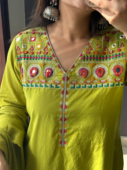 Boho mirror Handwork set