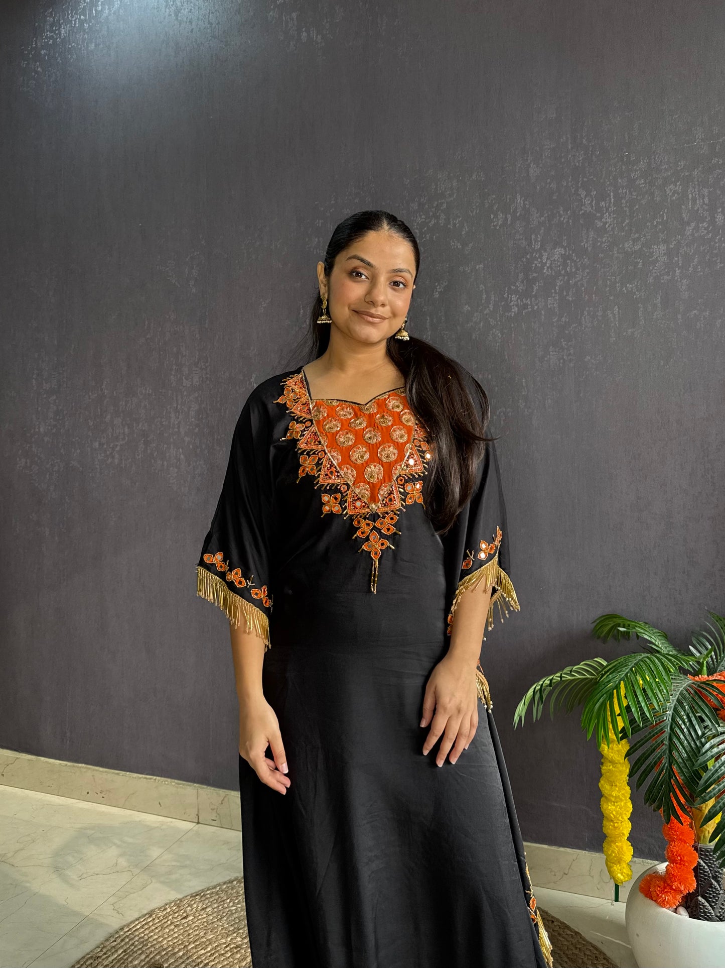 Handwork Sheesha kaftan set