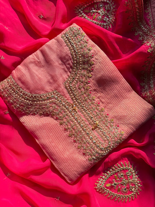 Luxurious Marori aari work suit