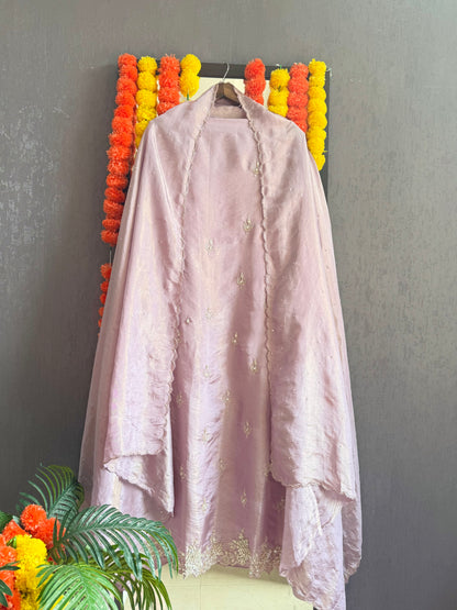 Luxurious peacock suit