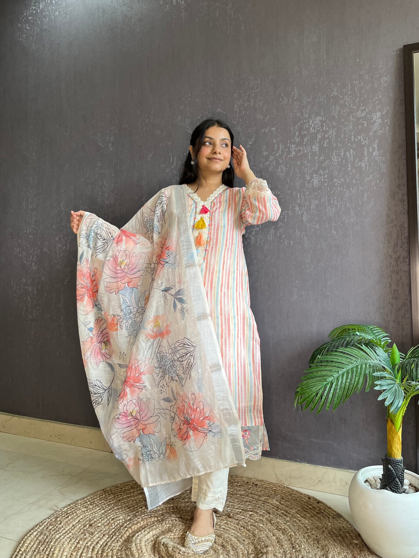 Linen designer suits