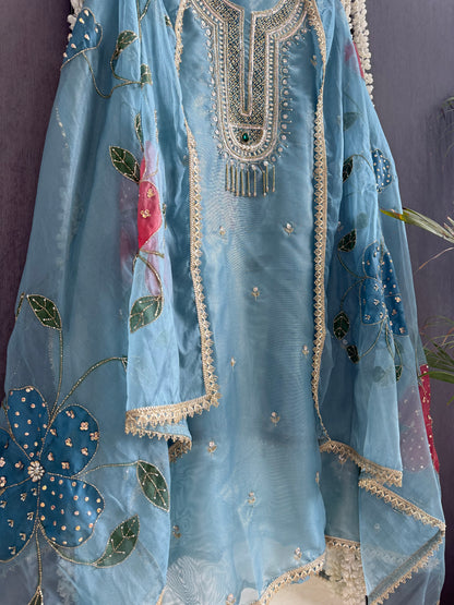 Premium handpainted handwork suit