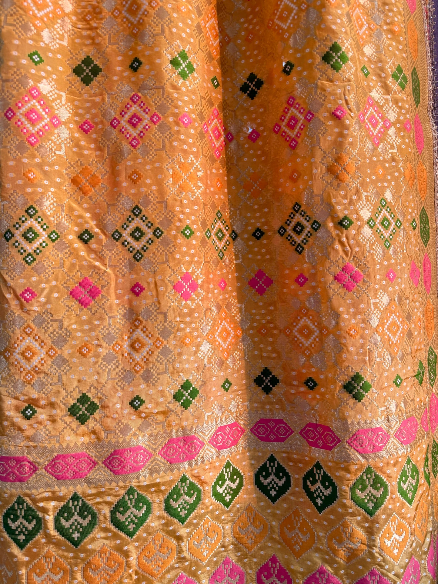 Luxurious patola kanjivaram silk suit