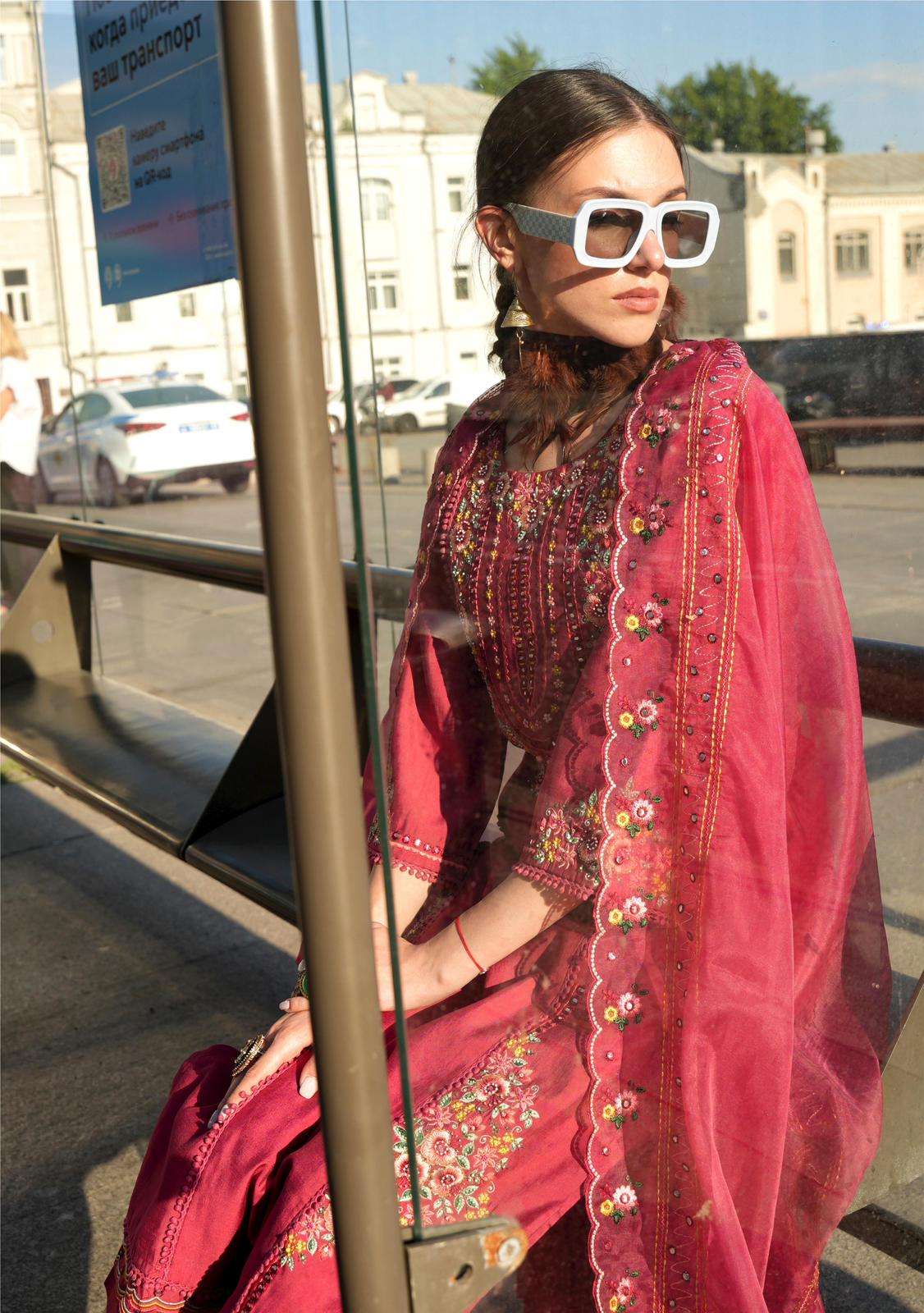 Pakistani designer suit