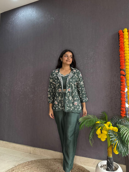 Premium handwork jacket set