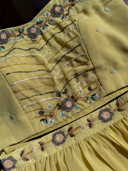 Cape Lehenga set