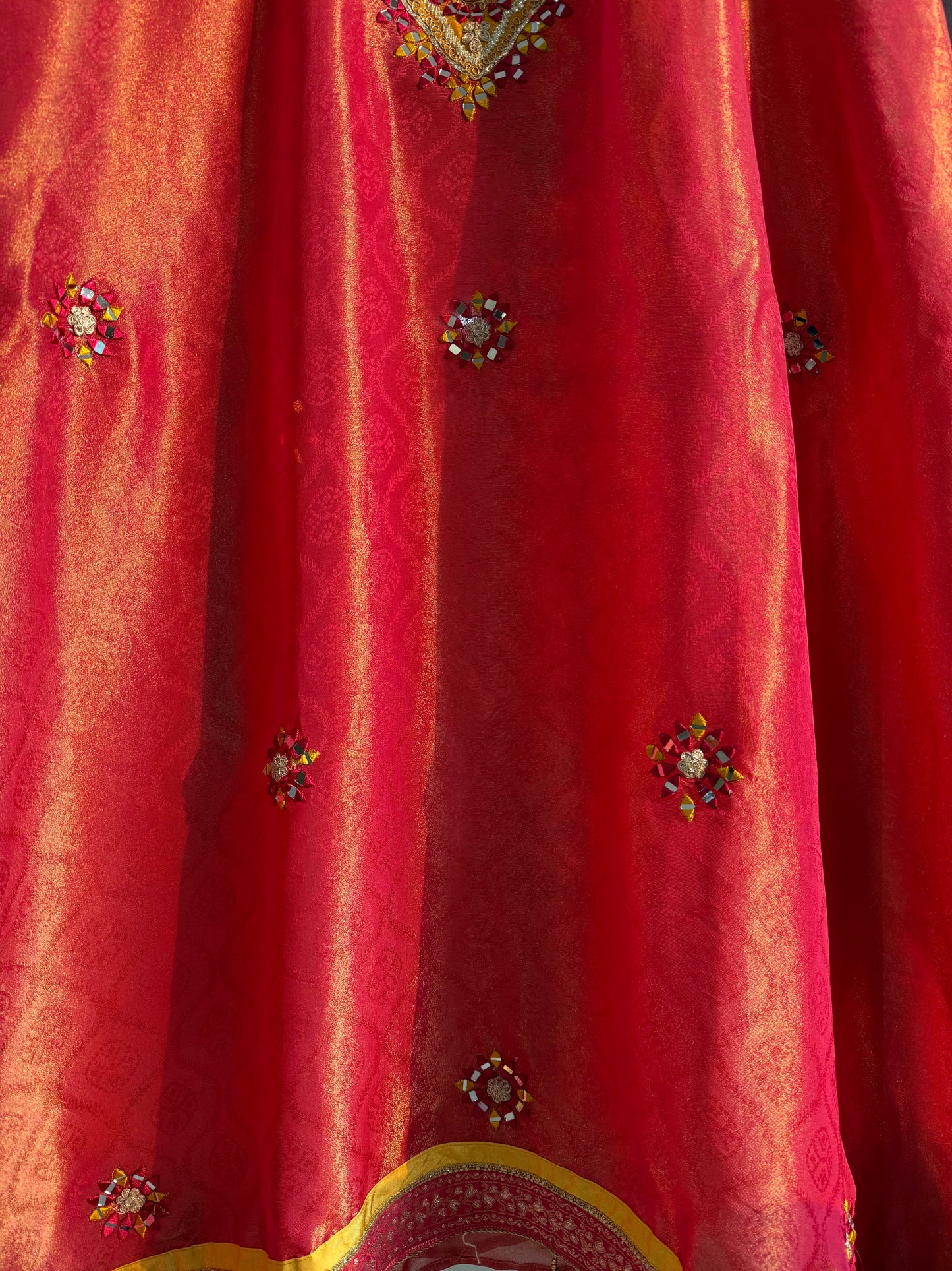 Luxurious patola kanjivaram silk suit