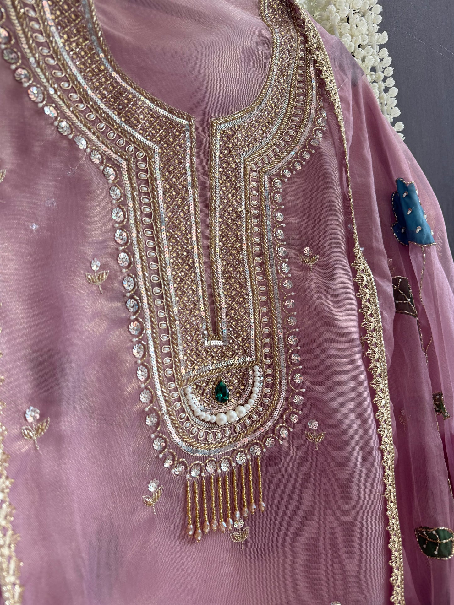 Premium handpainted handwork suit