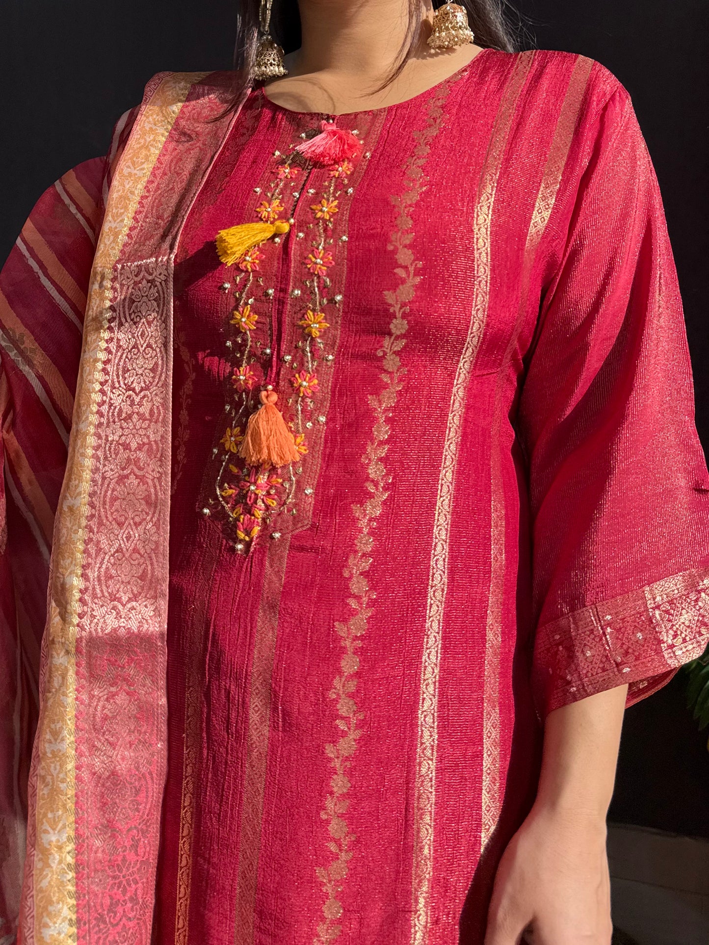 Benarsi silk suit sets