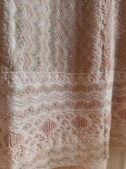 Lucknowi chikankari suit
