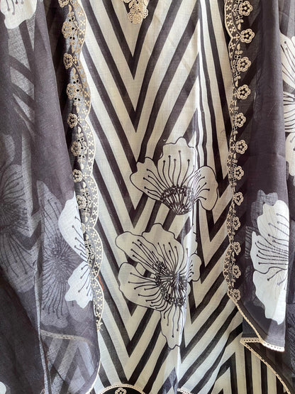 Aari work premium linen suits