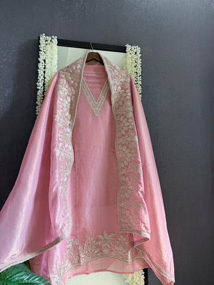 Luxurious Aari work handwork suit