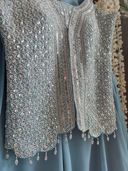 Handwork sharara set