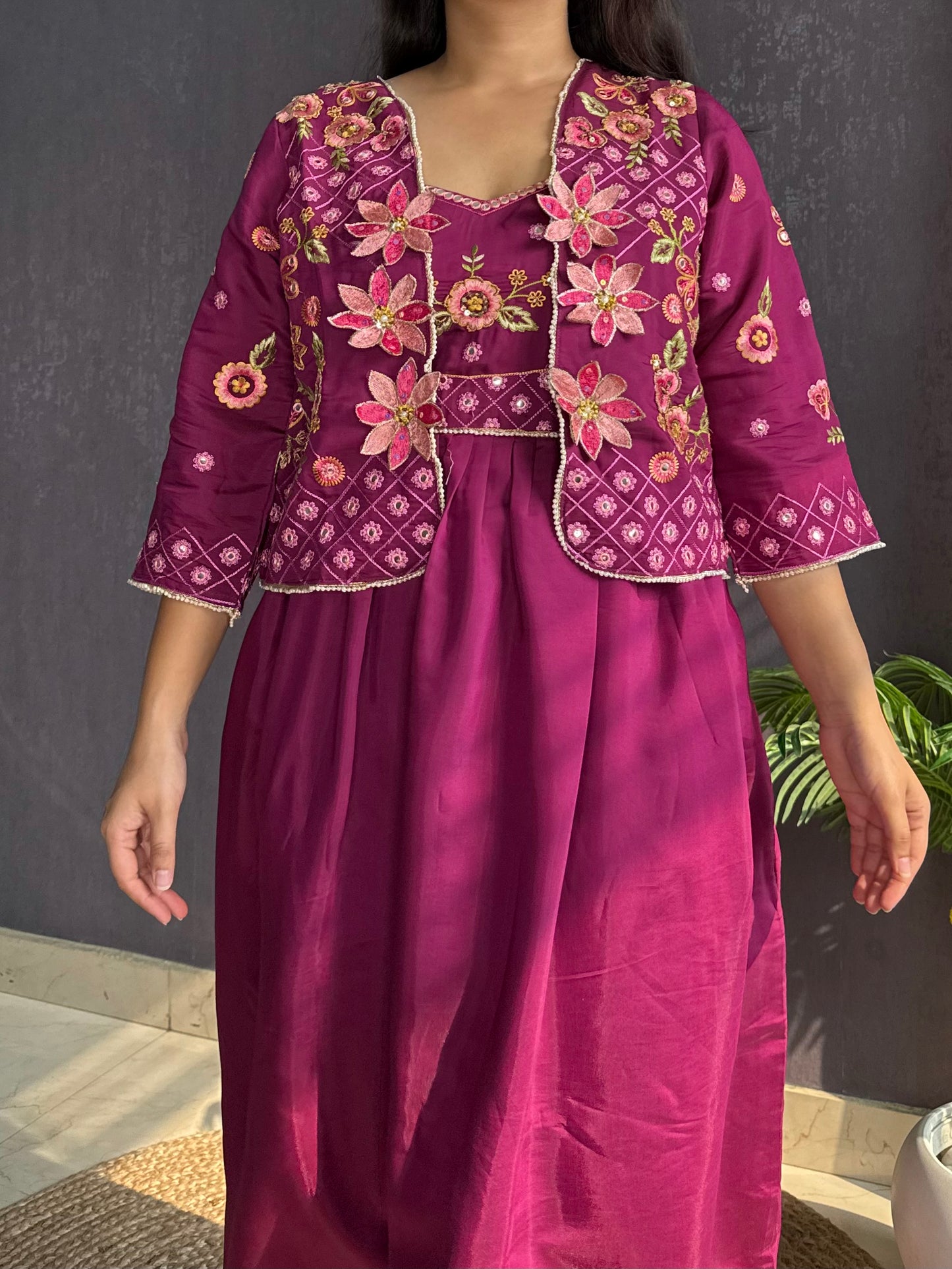 Designer Jacket set