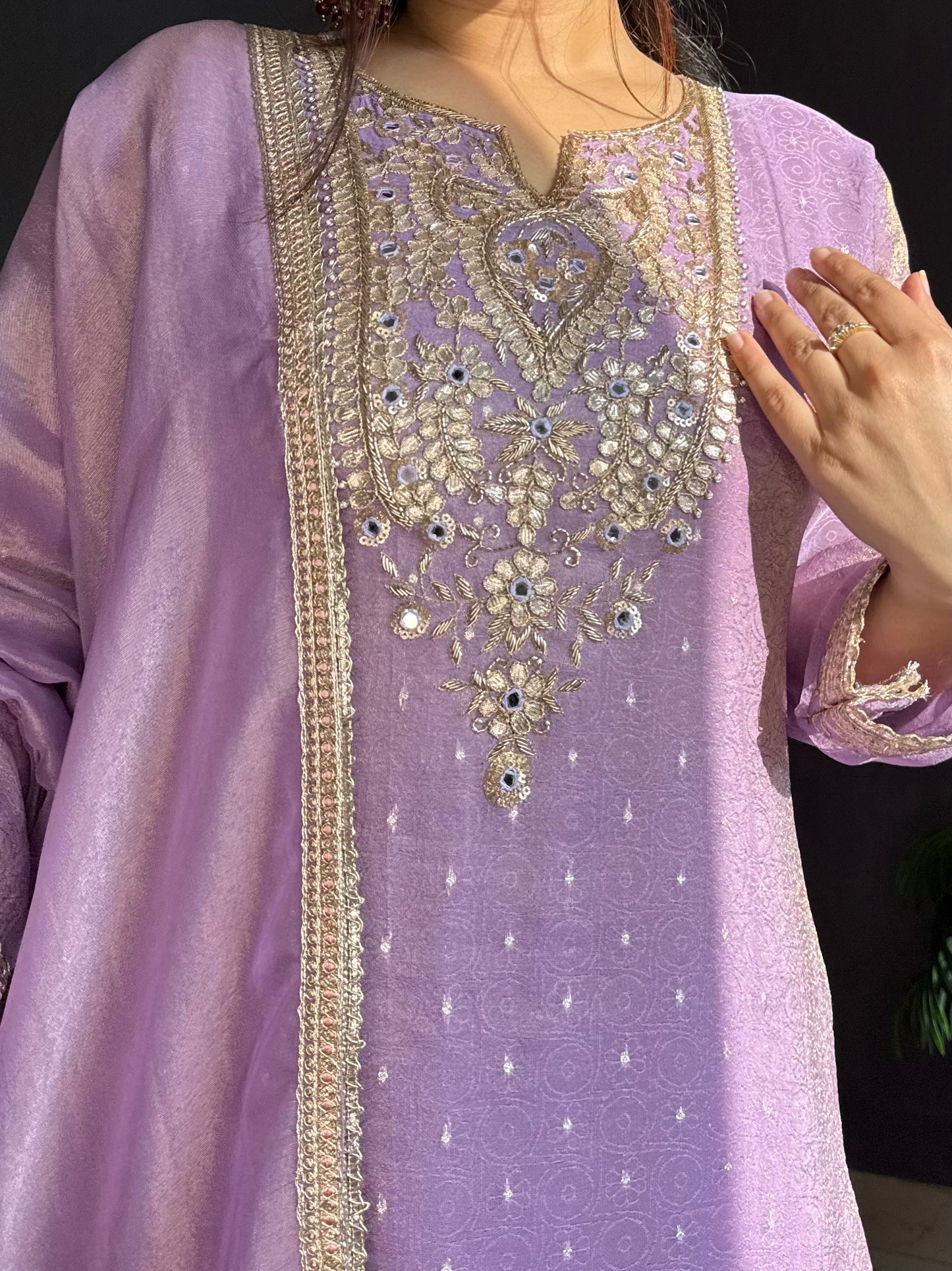 Luxurious Benarsi sharara set
