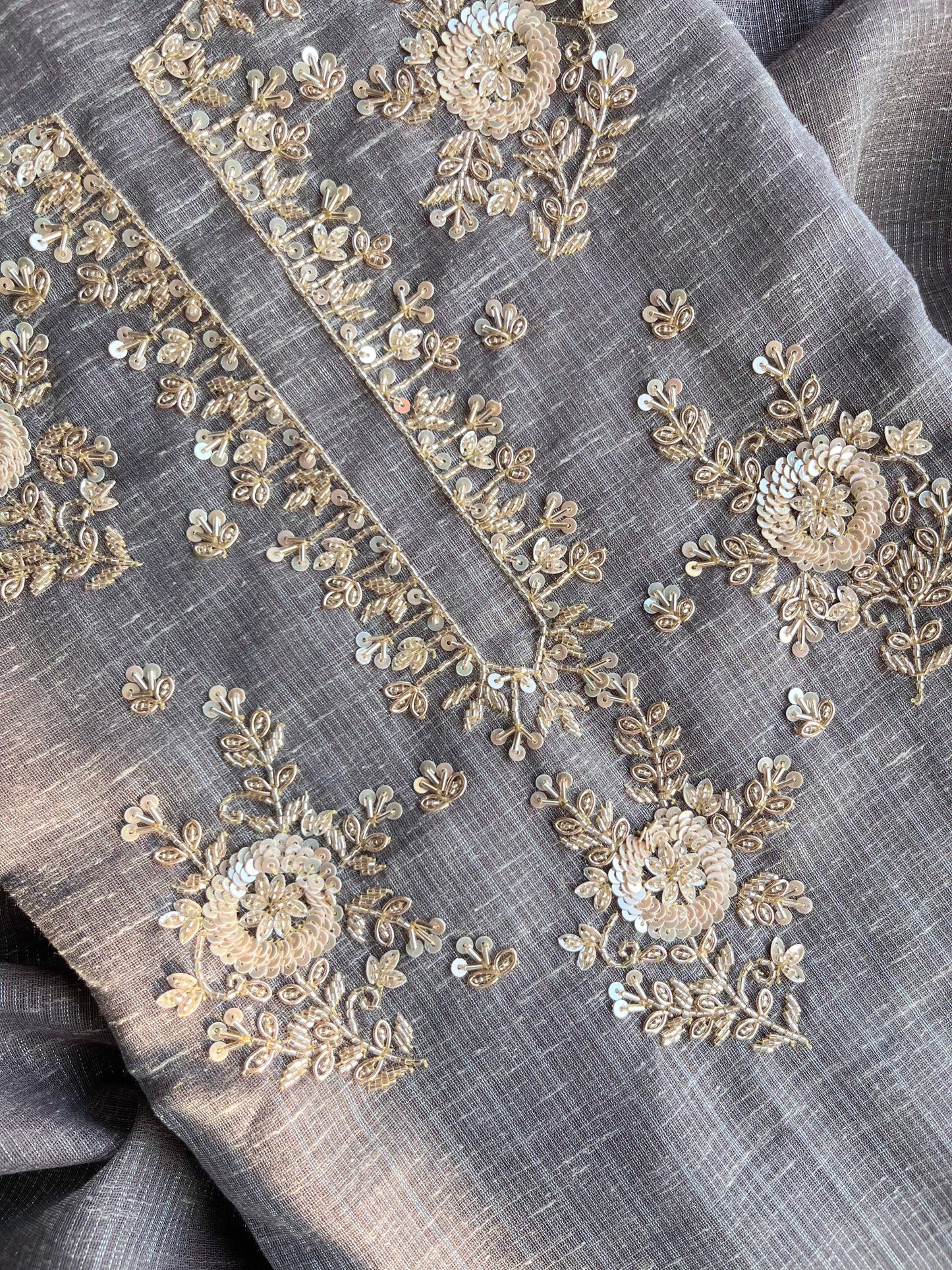 Benarsi kota handwork suit