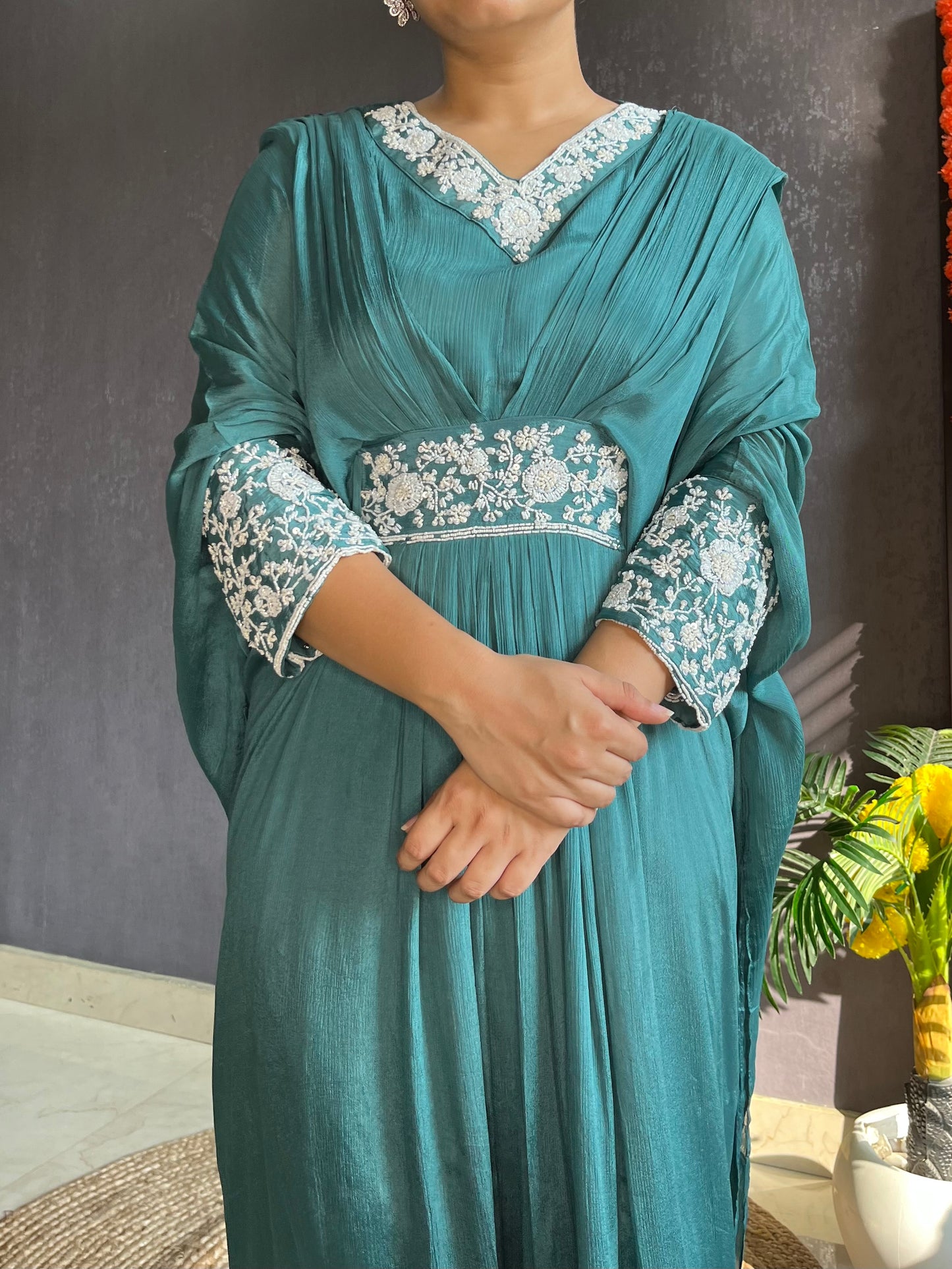 Luxurious kaftan dress