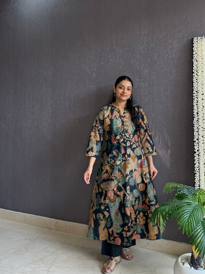 Cotton Kalamkari kurta set