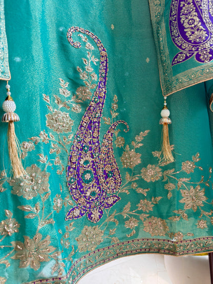 Benarsi zardozi suit