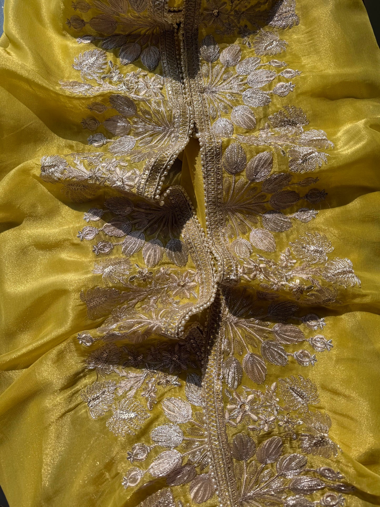 Luxurious Aari work handwork suit