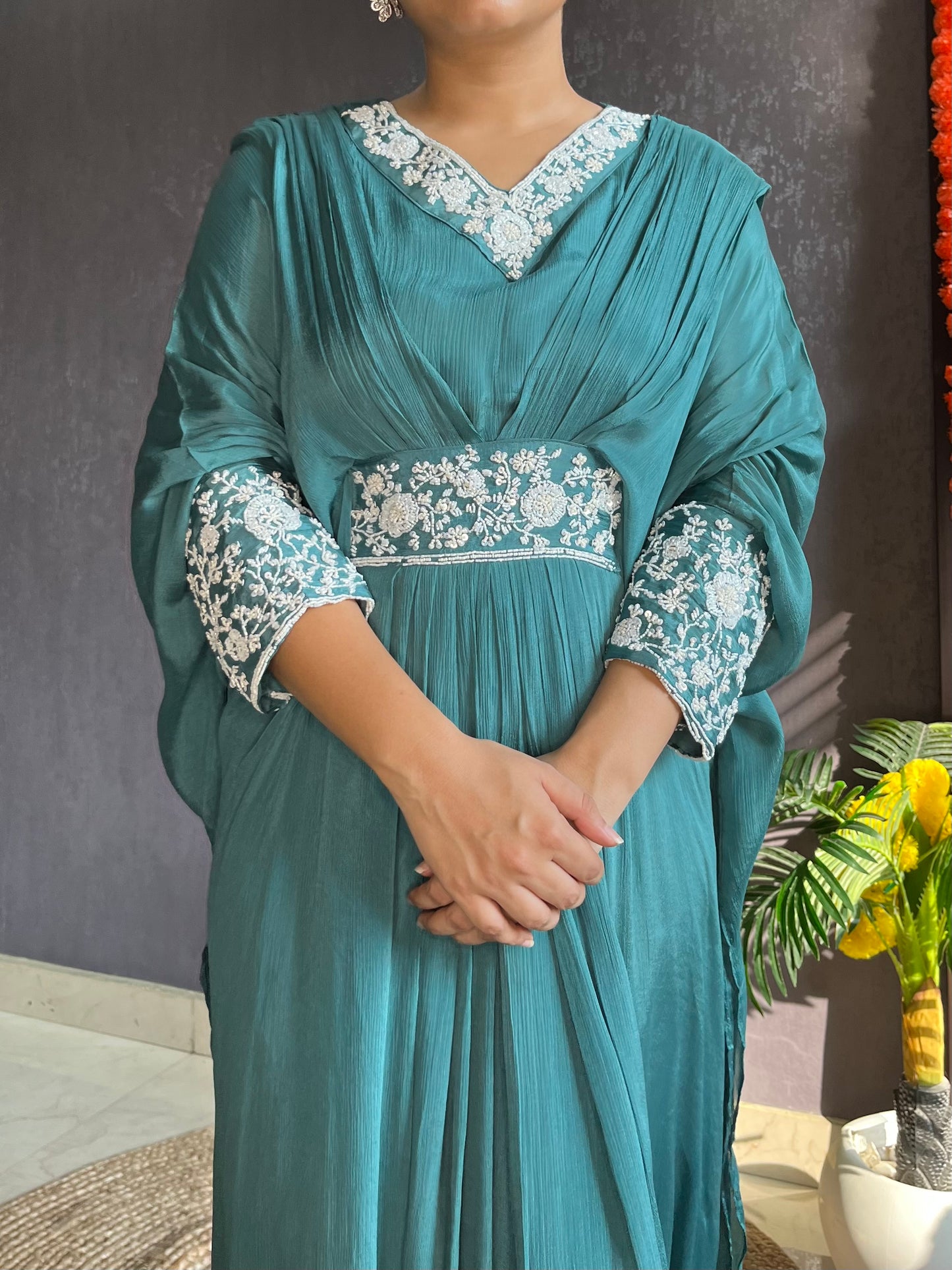 Luxurious kaftan dress