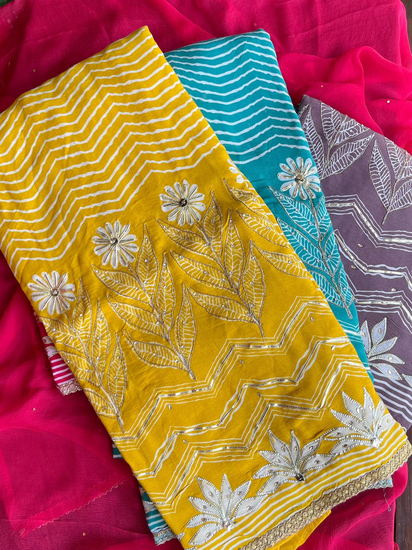 Soft Muslin unstitched suits