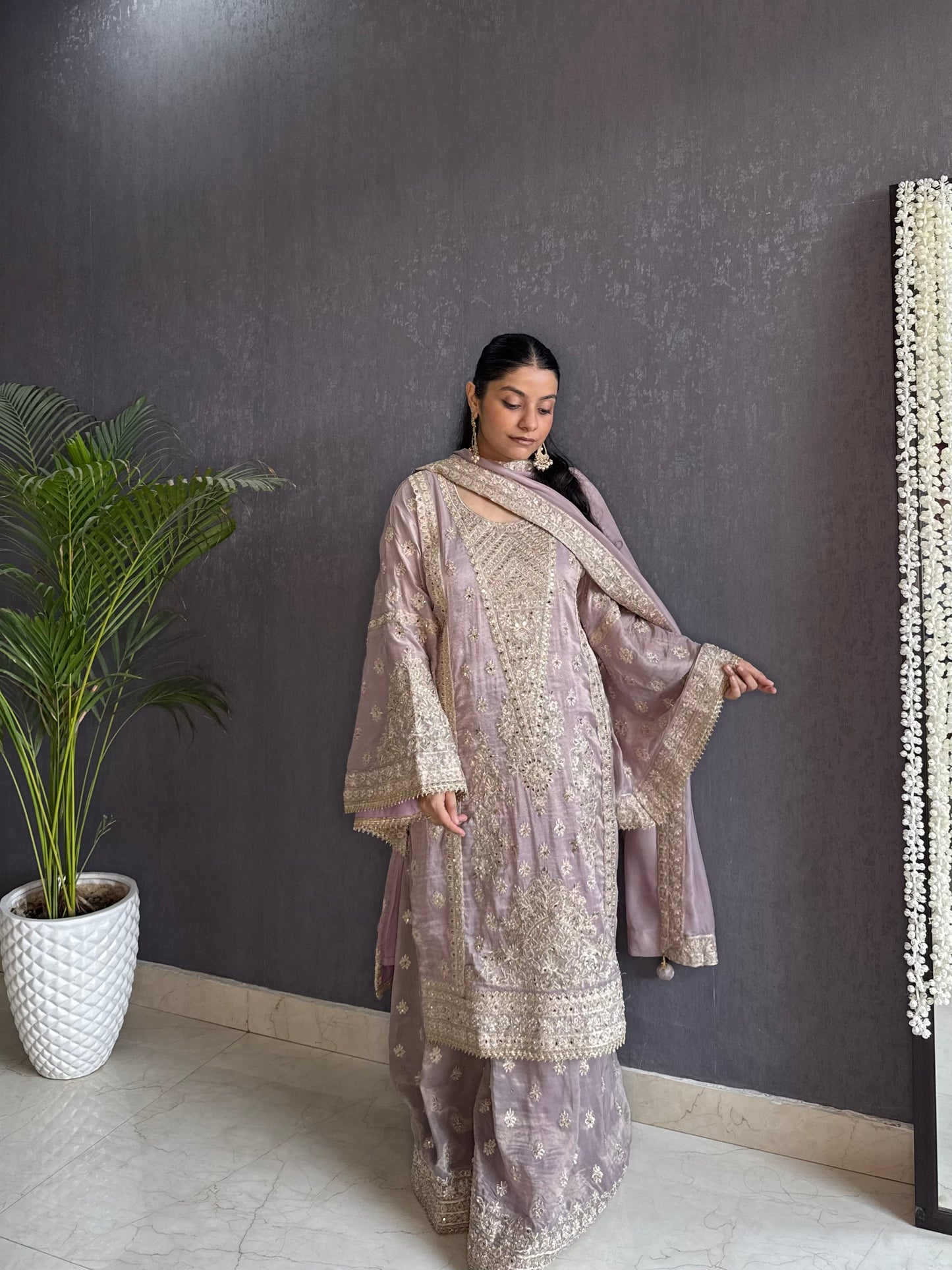 Luxurious sharara set