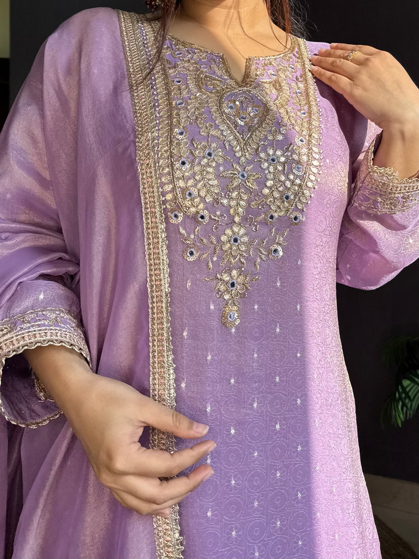Luxurious Benarsi sharara set