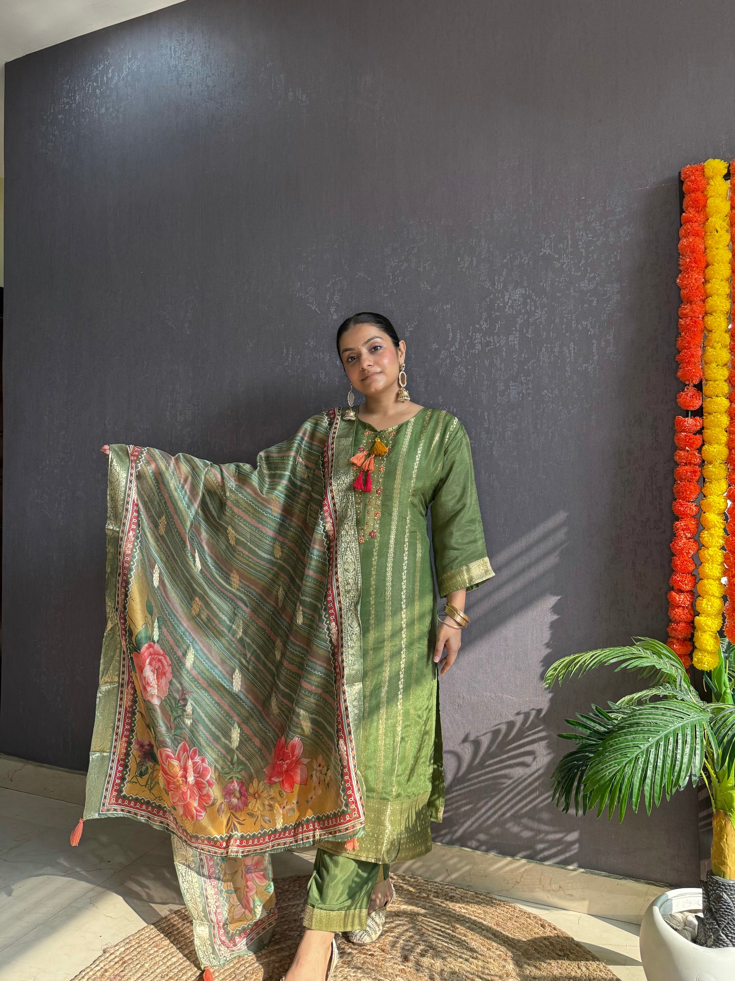 Benarsi silk suit sets