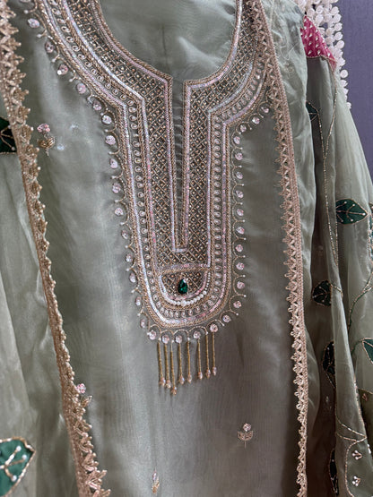 Premium handpainted handwork suit