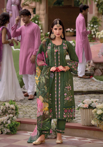 Angrakha Pakistani designer suit