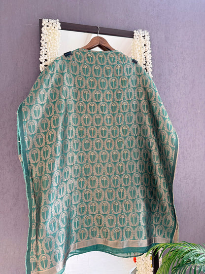 Brocade Benarsi silk suit