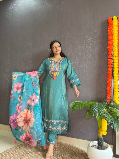Aline Pakistani Handwork suit