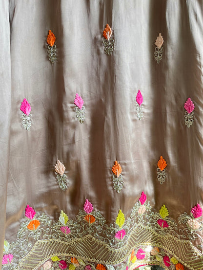 Luxurious Gotapatti silk suit