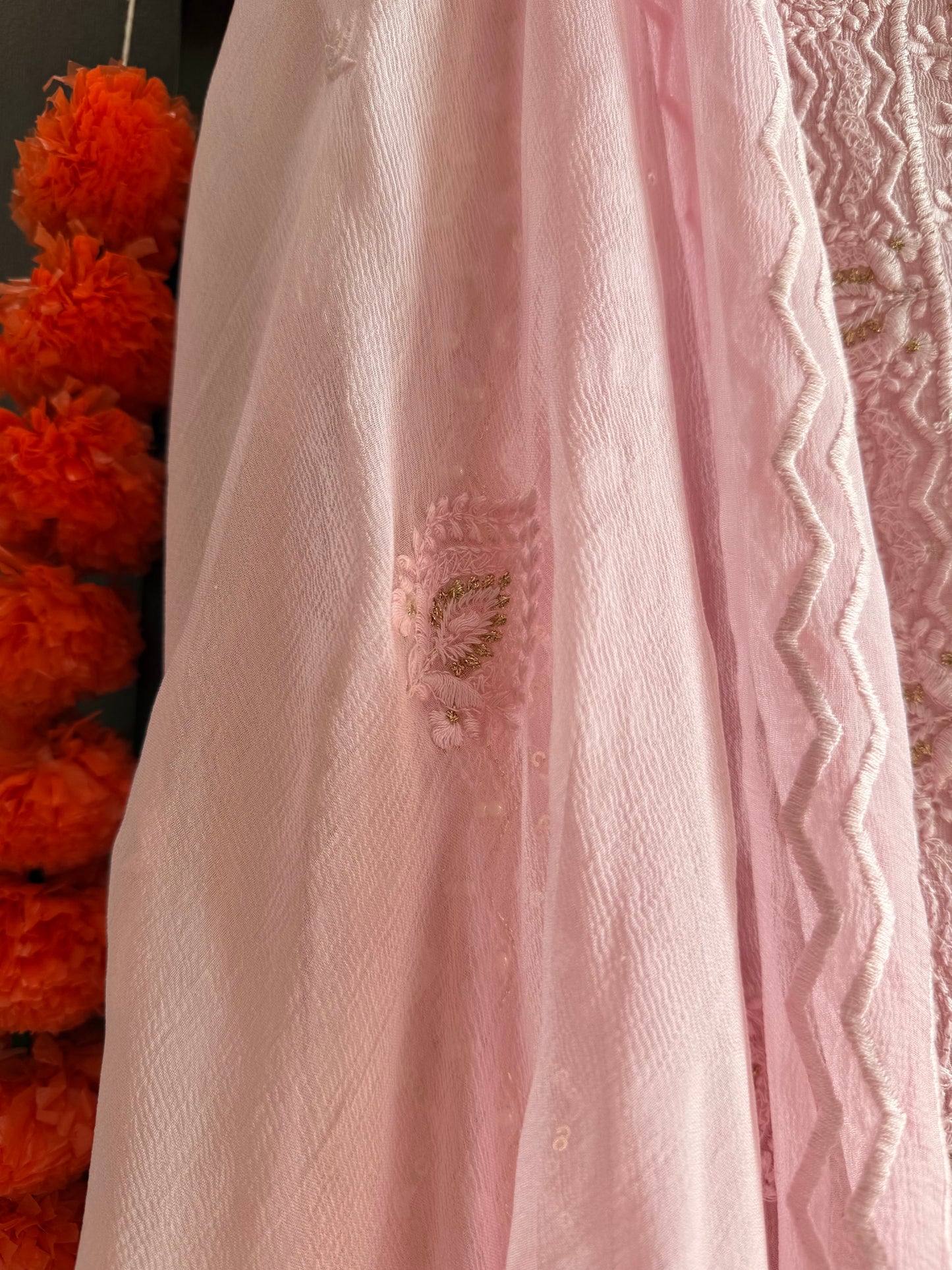 Lucknowi chikankari suit