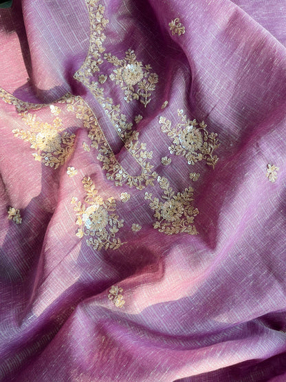 Benarsi kota handwork suit