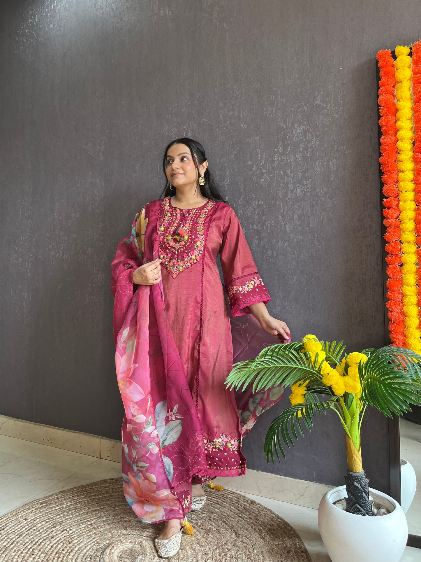 Aline Pakistani Handwork suit